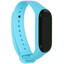 Ремешок Aceline для Xiaomi Mi Smart Band 3/ 4 голубой [классический, спортивный, застежка - pin-and-tuck, силикон, 1 шт]