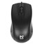 Мышь проводная Defender Optimum MB-160 [52160] черный [1000 dpi, светодиодный, USB Type-A, кнопки - 3]