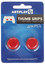 Накладки Artplays красный [2 шт, на стики PlayStation DualSense, PlayStation DualShock 4, силикон]