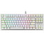 Клавиатура  проводная ARDOR GAMING Immortality TKL цвет белый [механическая, Gateron Yellow, клавиш - 87, USB Type-A]