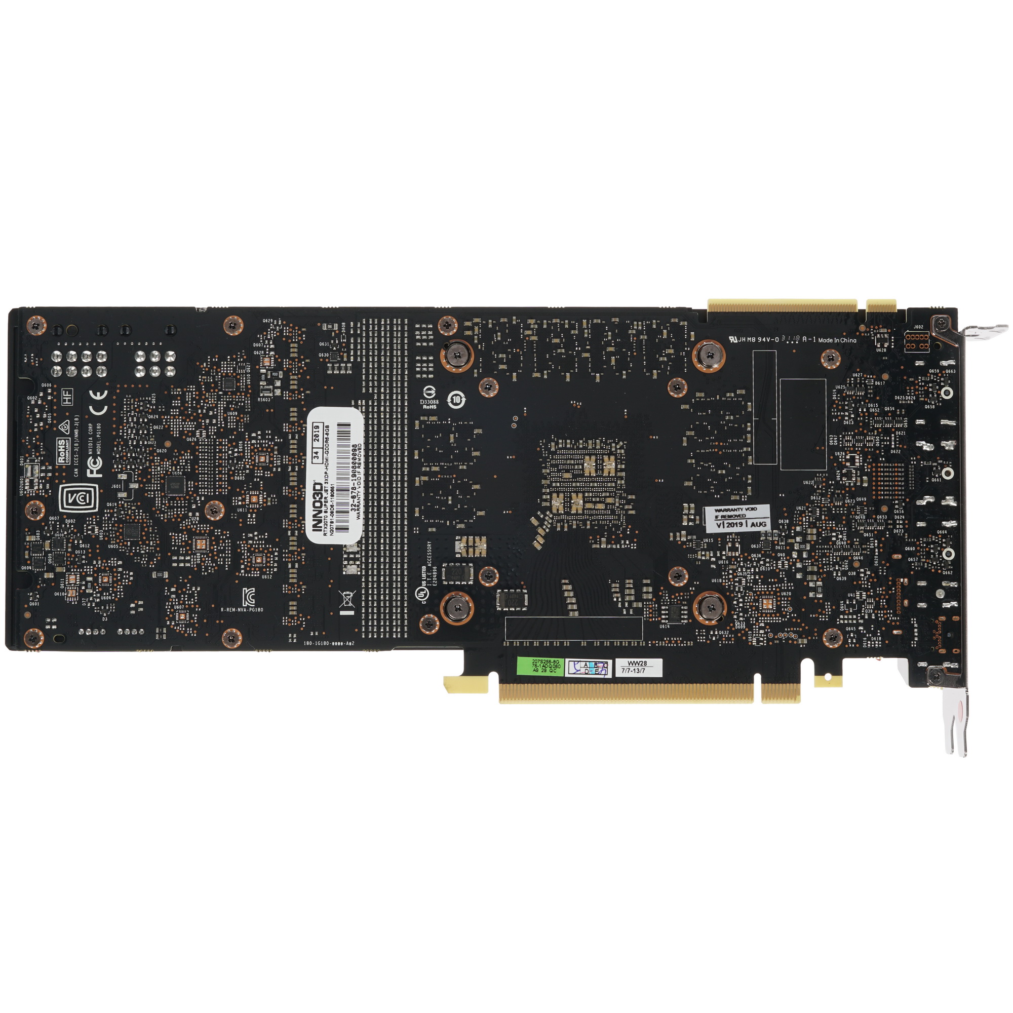 Inno3D GeForce RTX 2070 Super JET INNO3D GeForce RTX 2070 Super JET N207S1 08D6 1180651 DNS DNS Technopoint