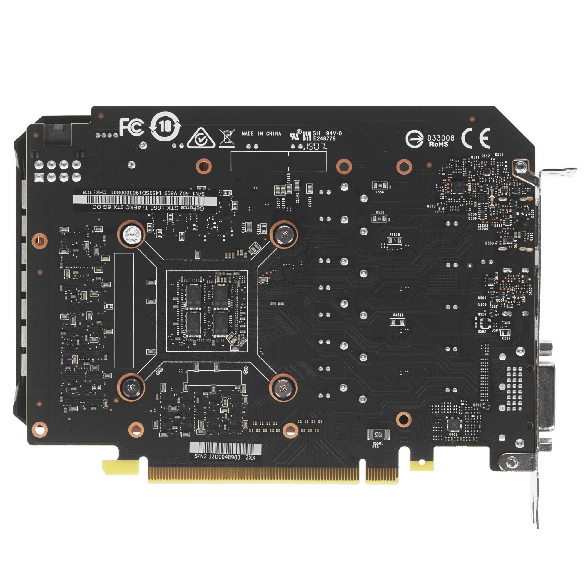 MSI GeForce GTX 1660 Ti AERO ITX OC GTX 1660 Ti AERO ITX 6G OC DNS DNS Technopoint