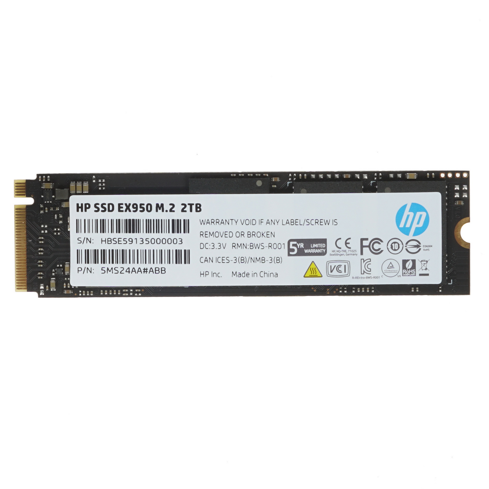 Hp ex950 2tb shop
